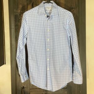 Charles Tyrwhitt Plaid Dress Shirt Extra Slim Fit